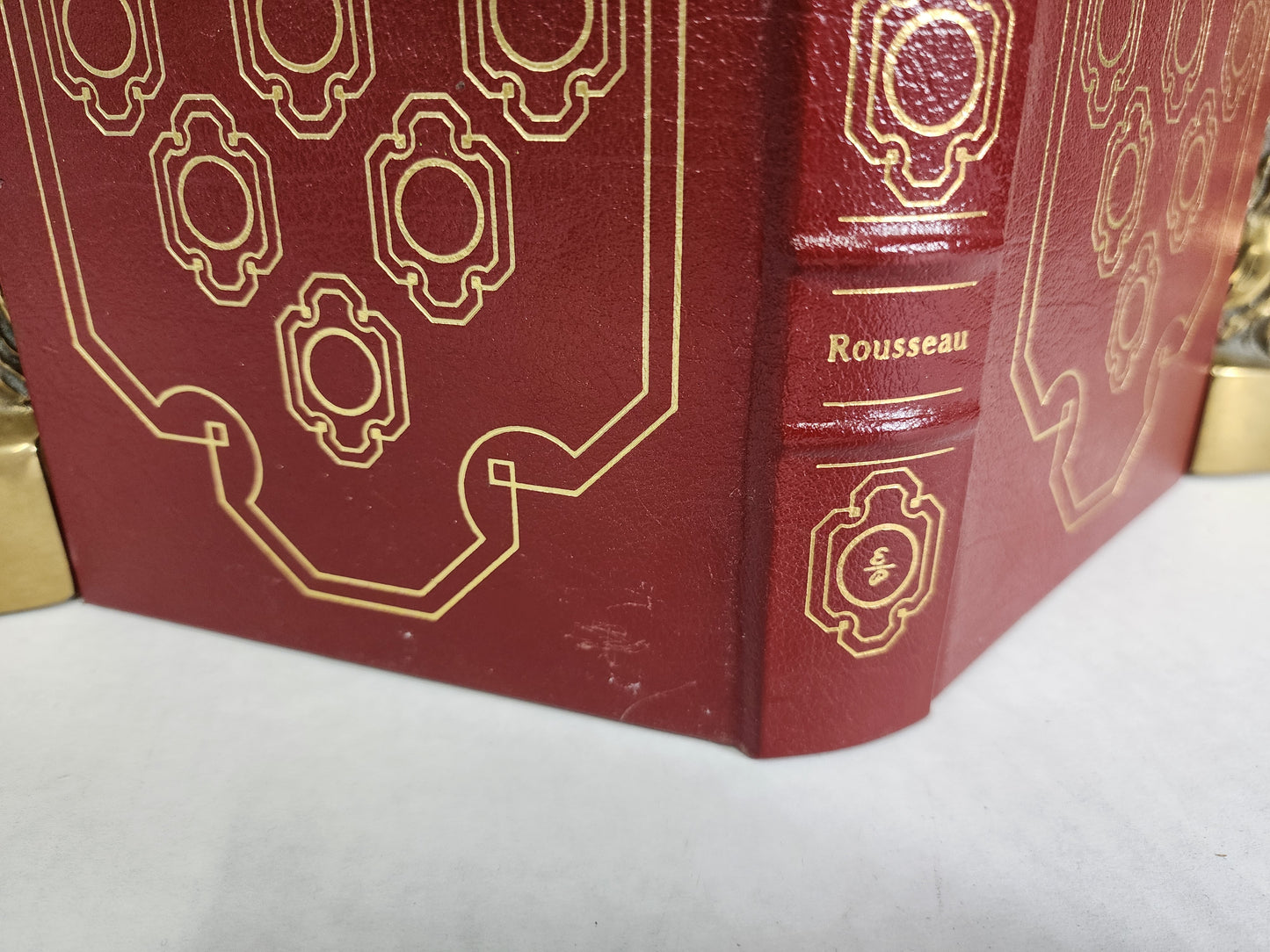 The Social Contract and Discourses by Rousseau Easton Press