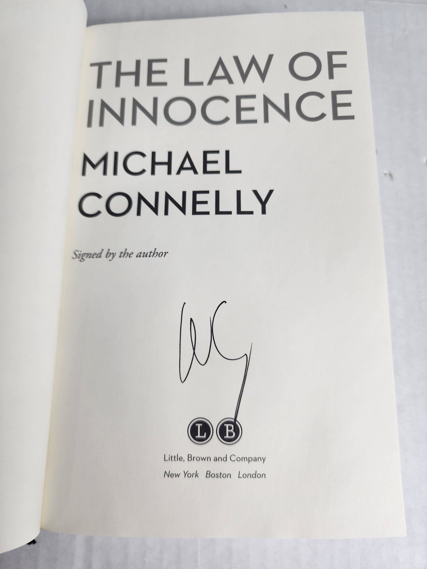 Michael Connelly The Law of Innocence