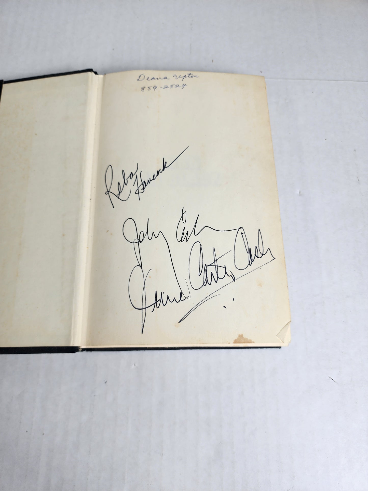 Johnny Cash Signed