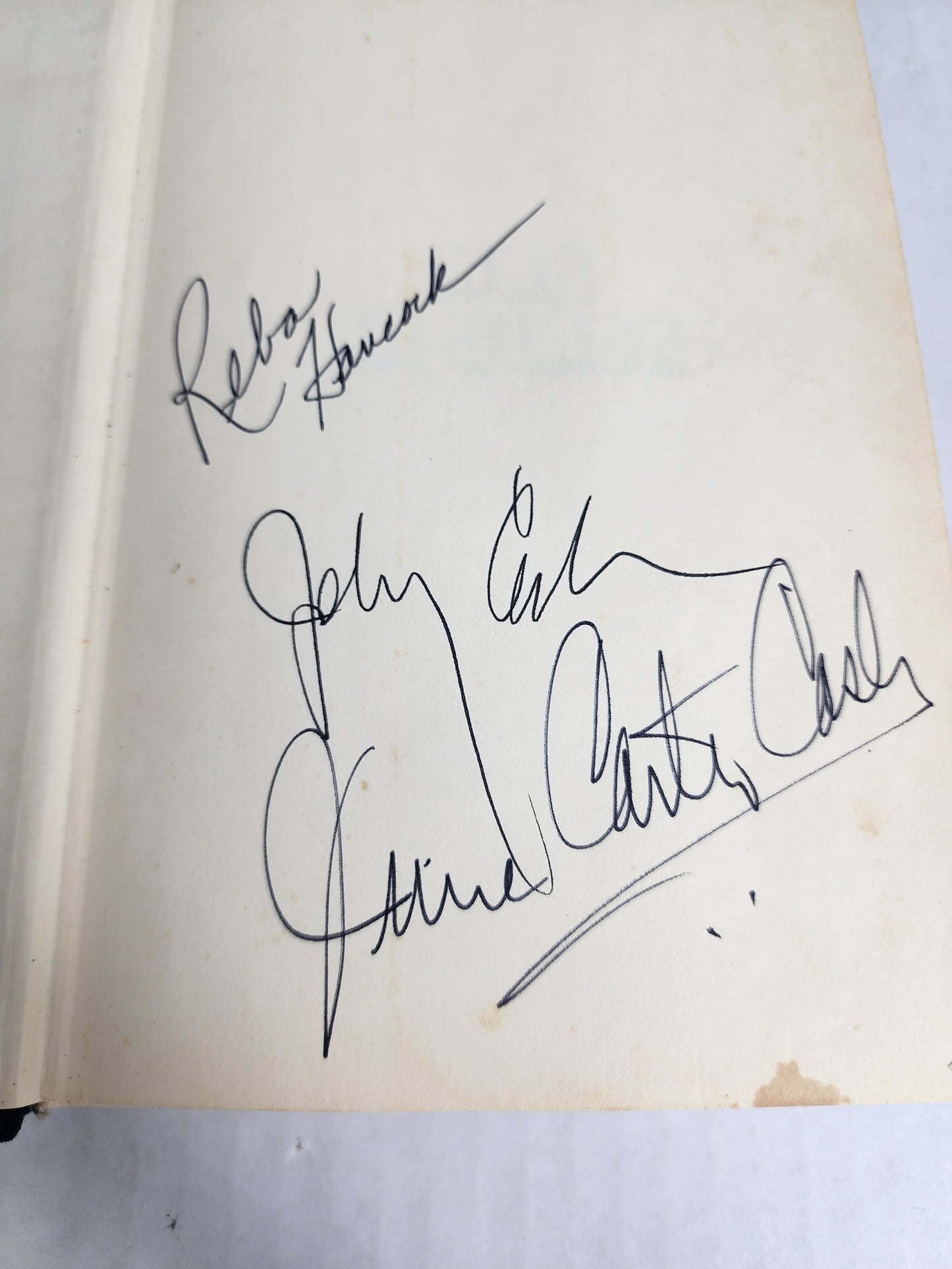 Johnny Cash Signed