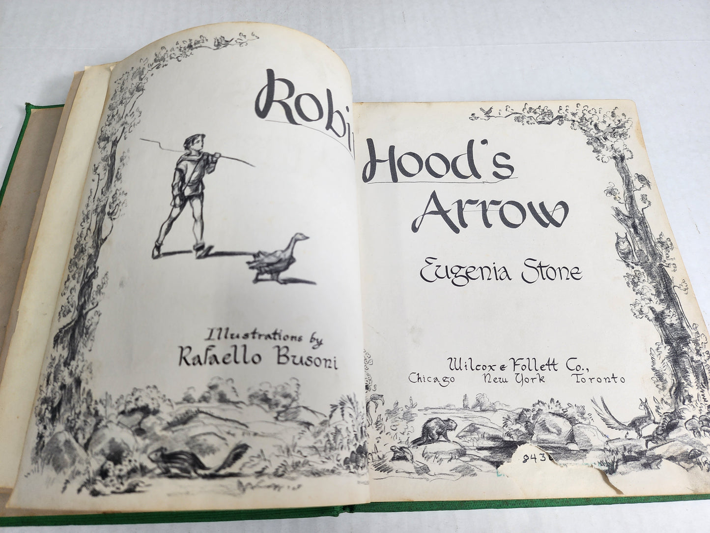 Robin Hood's Arrow Eugenia Stone Third Printing