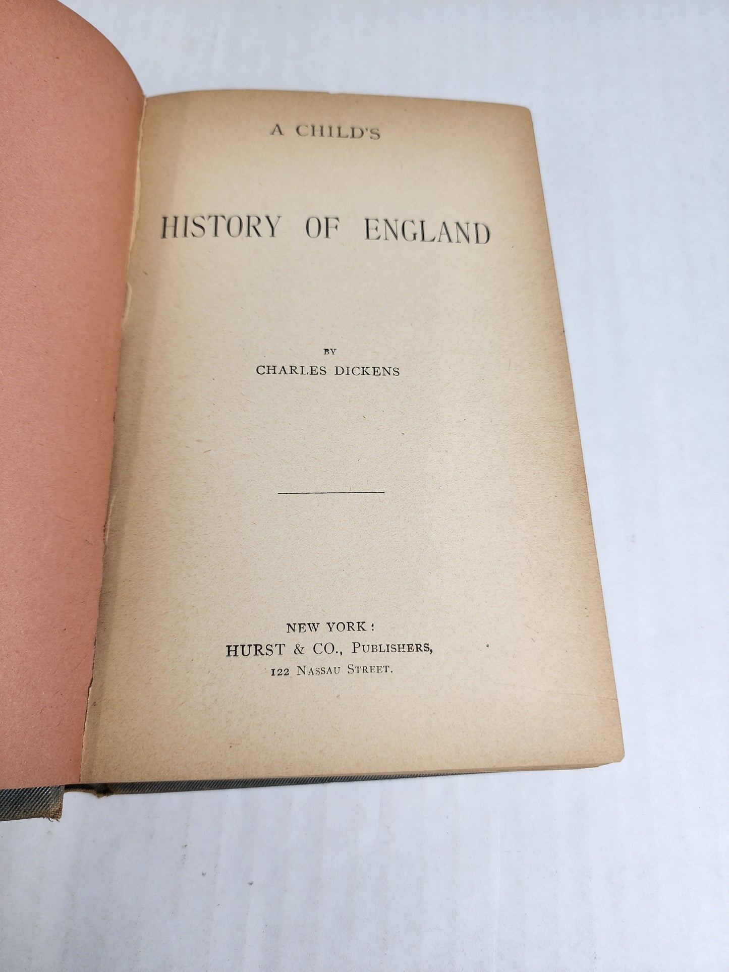 Child's History Of England by Charles Dickens