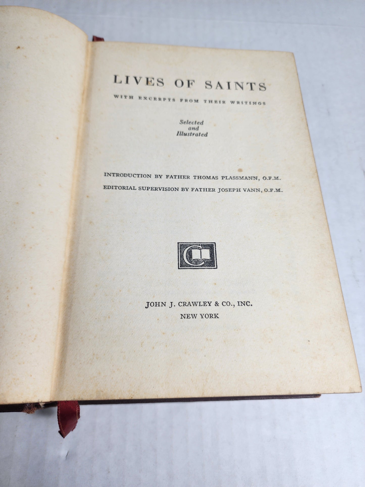 Lives of Saints 1954 Joseph Vann