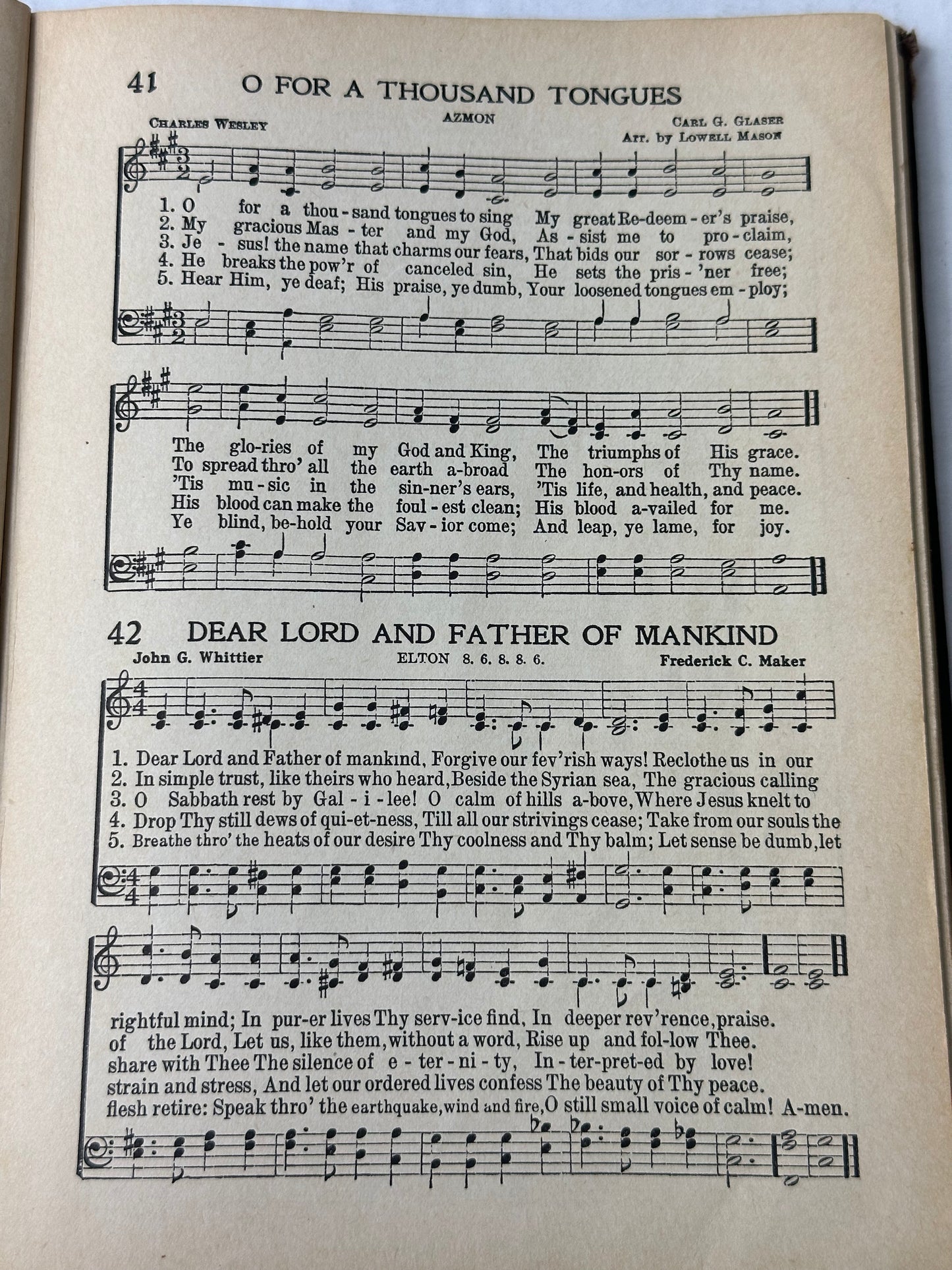 Christian Service Songs 1939