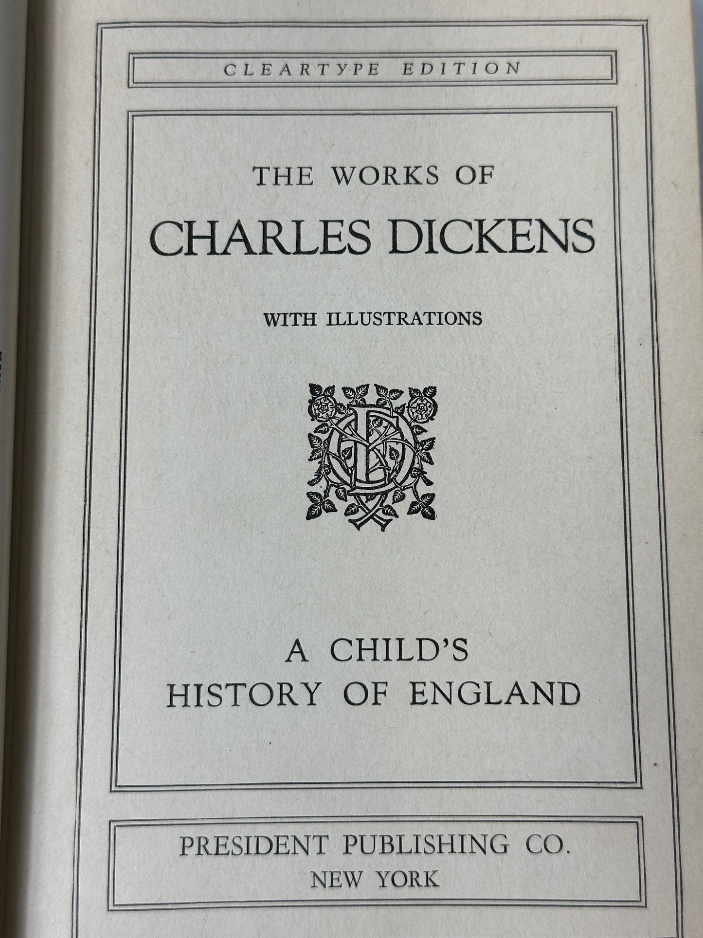 Child’s History of England Charles Dickens