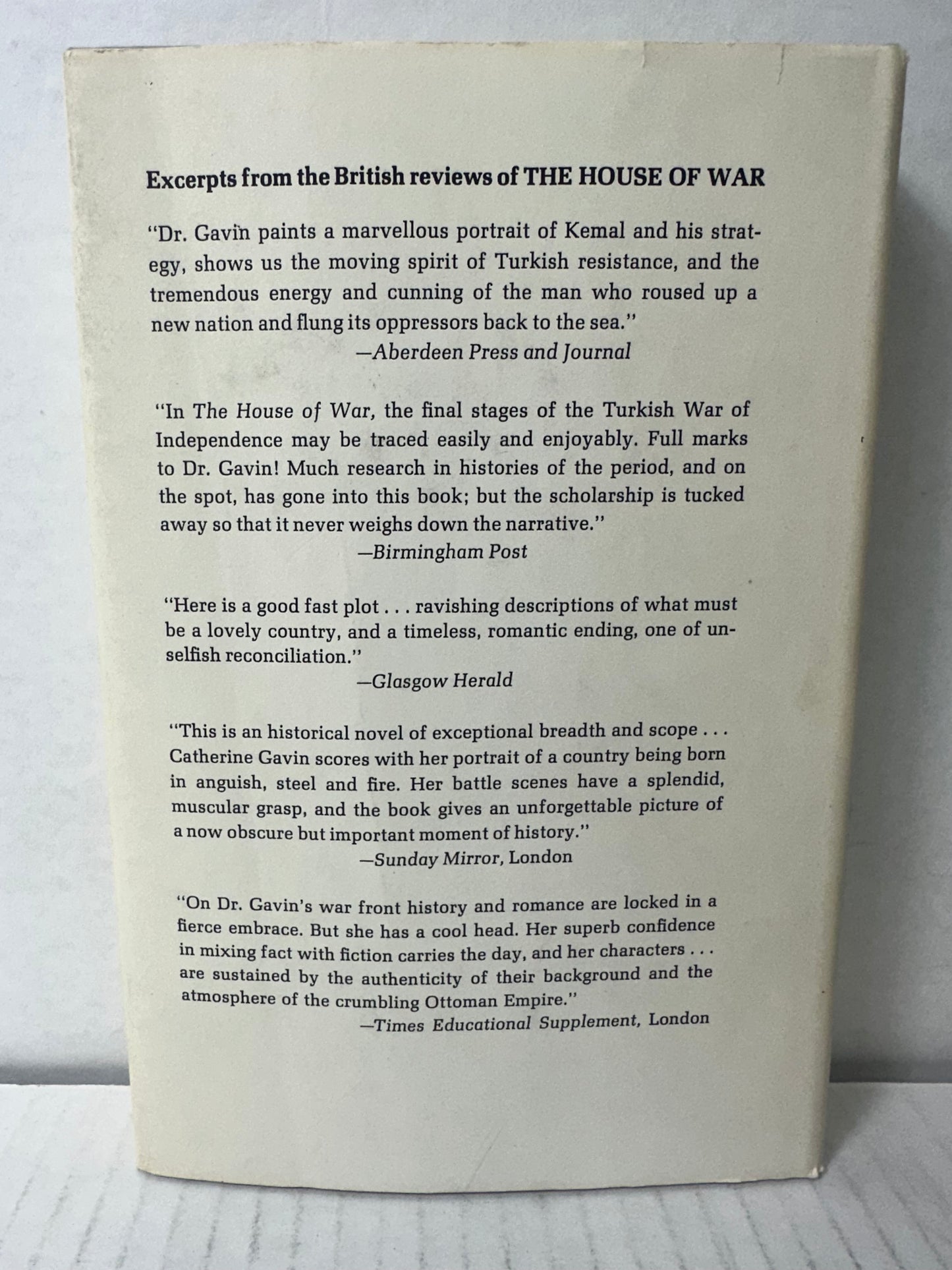 The House of War Catherine Gavin 1970