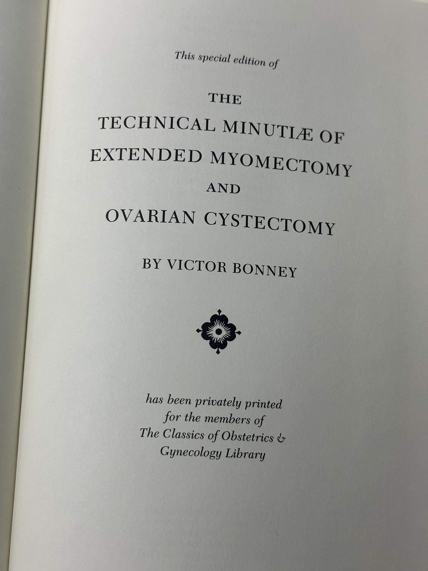 The Classics of Obstetrics & Gynecology Library Easton Press