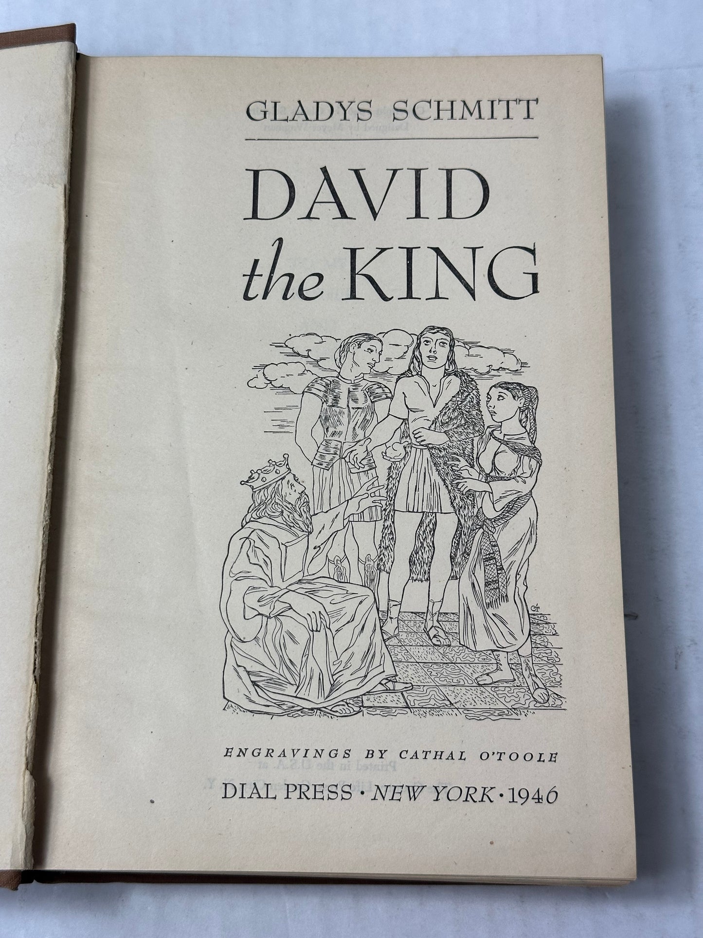 David The King Gladys Schmitt 1946