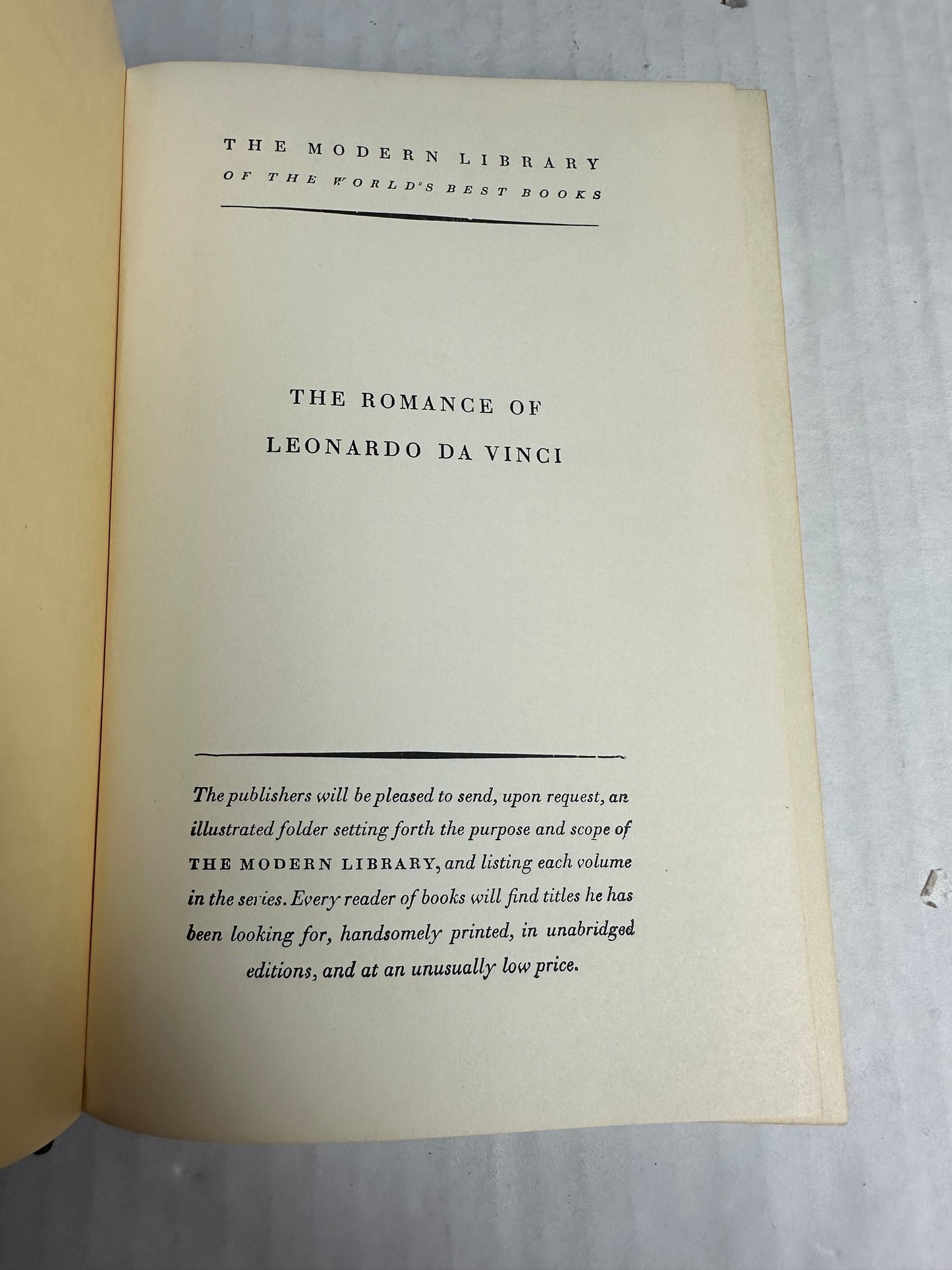 The Romance of Leonardo Da Vinci 1955