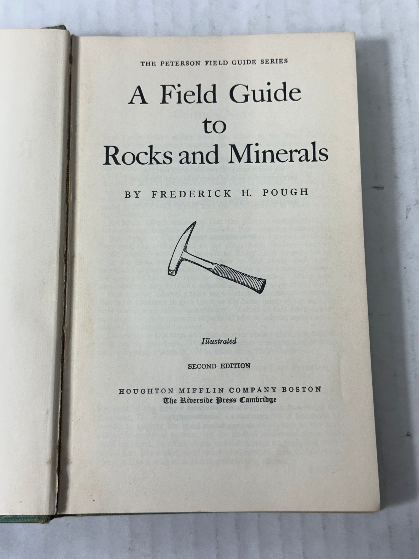 A Field Guide To Rocks and Minerals 1955