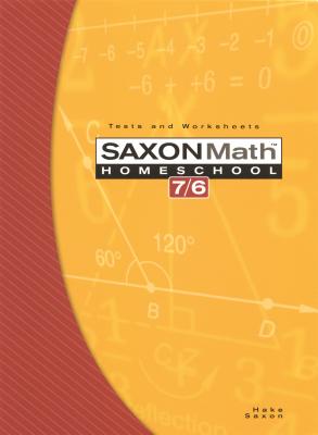 Saxon Math 7/6, Homeschool Edition: Solutions Manual