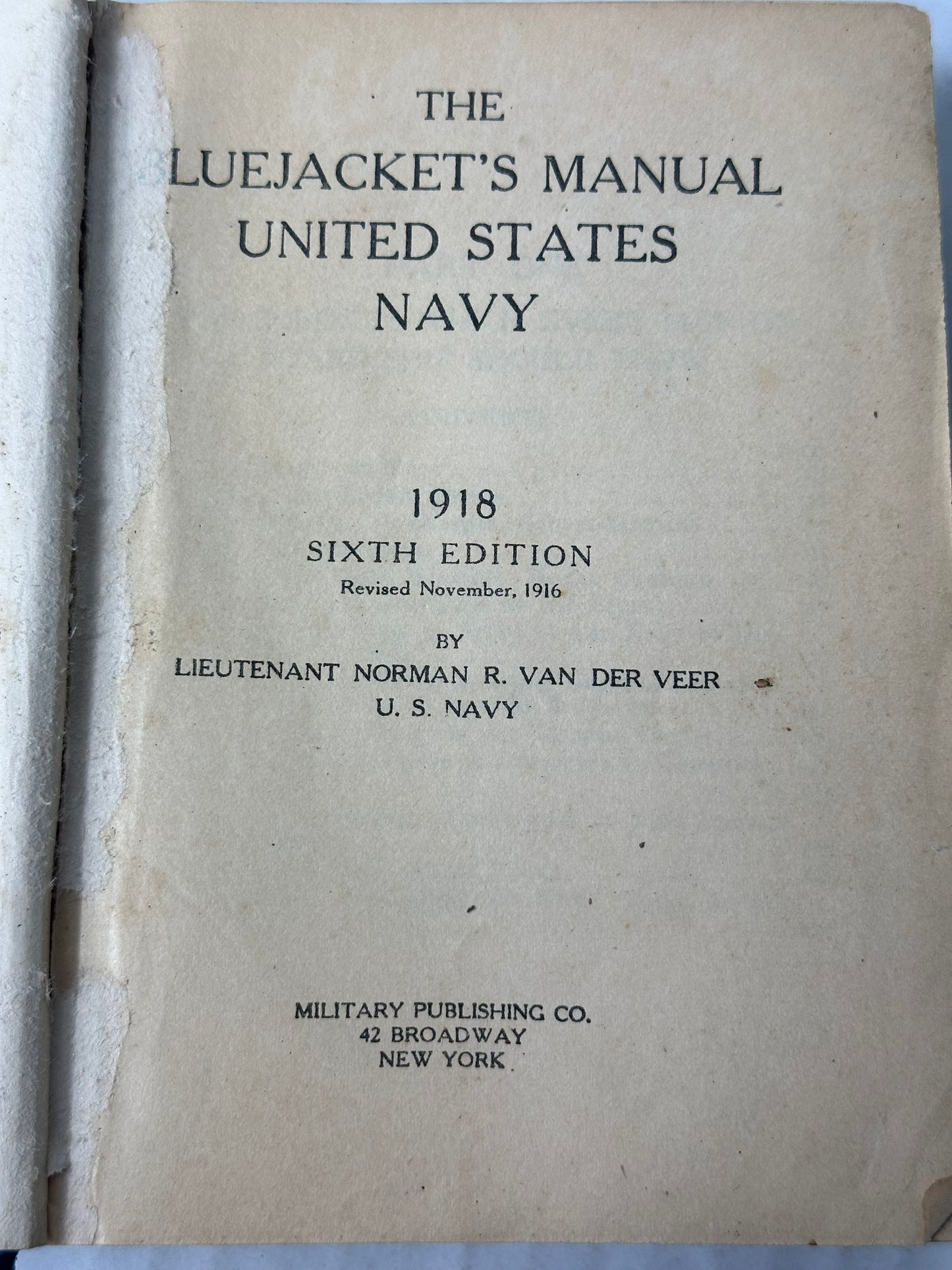 The Bluejacket’s Manual 1918