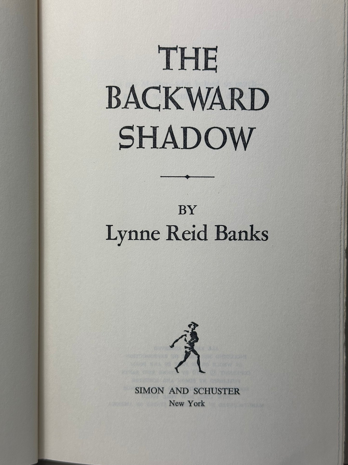 The Backward Shadow Lynne Reid Banks 1970