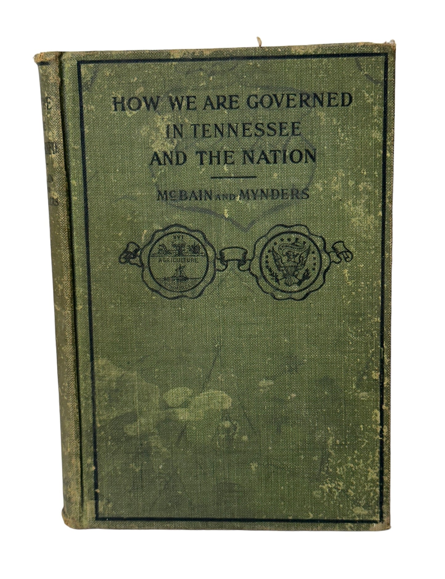 How We Are Governed In Tennessee And The Nation 1909