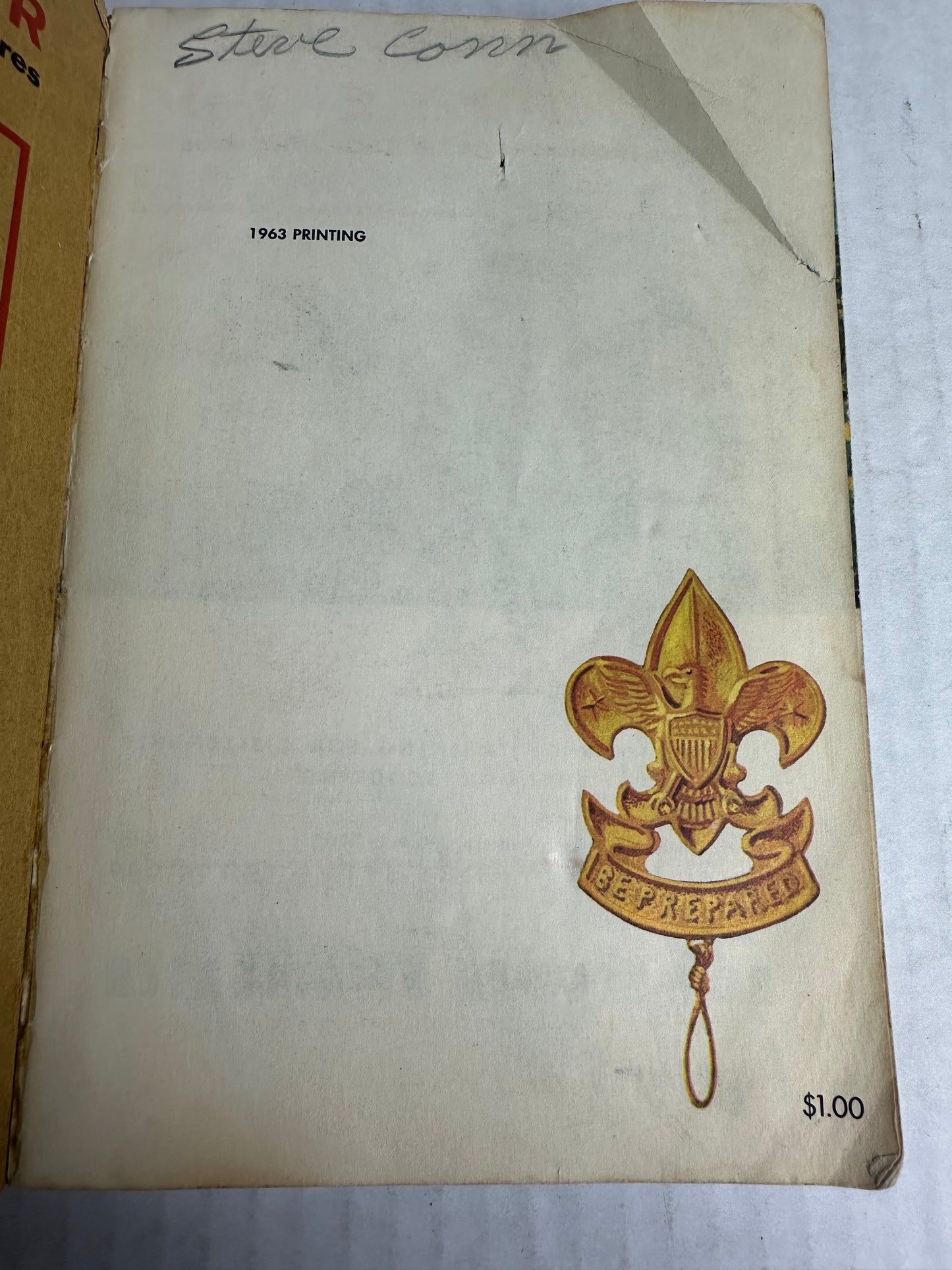 Boy Scout Handbook 1963