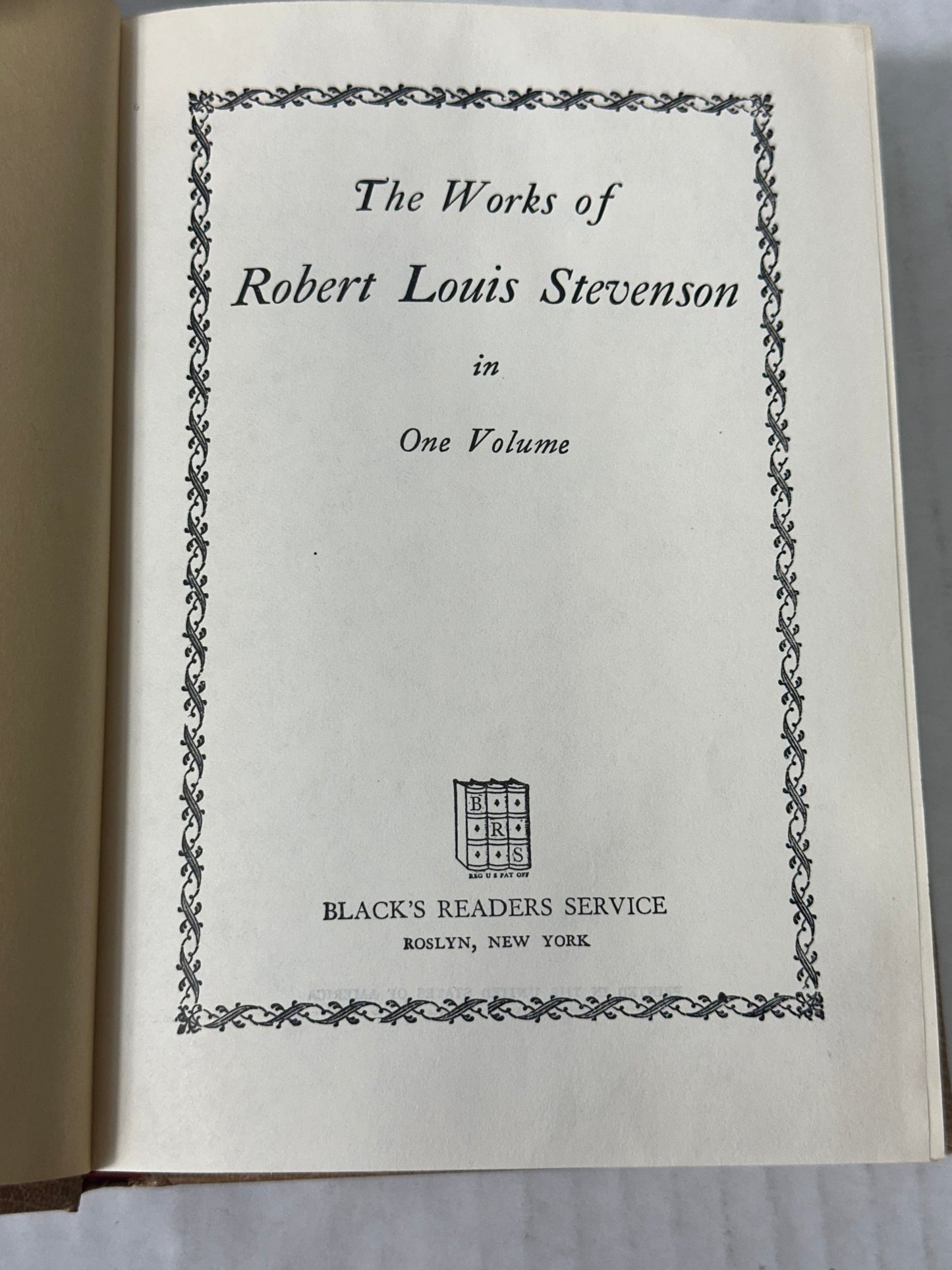 The Works of Stevenson