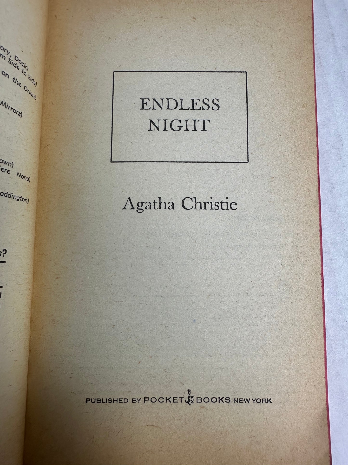 Agatha Christie Vintage Set