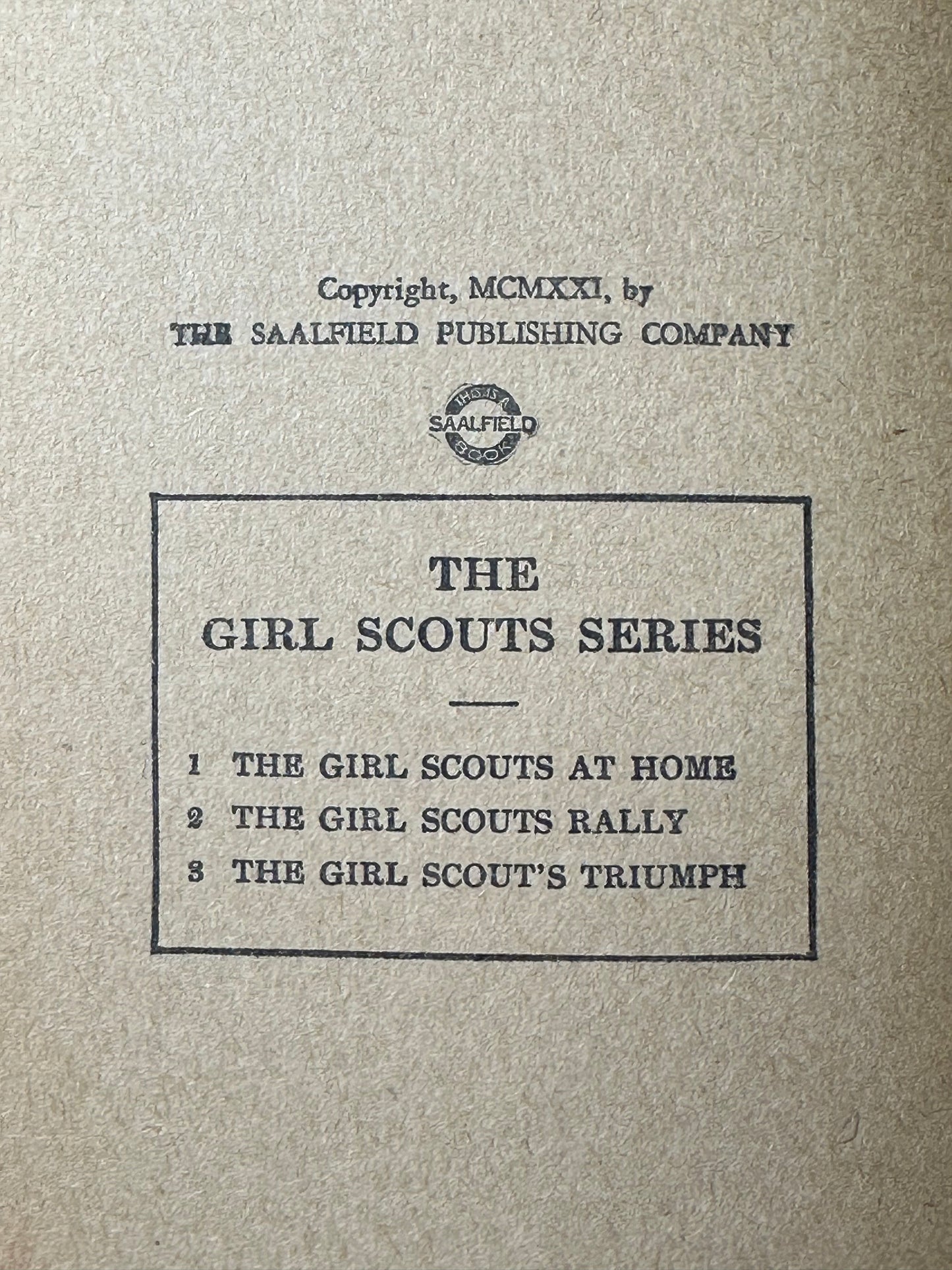 The Girl Scouts Triumph Katherine Galt