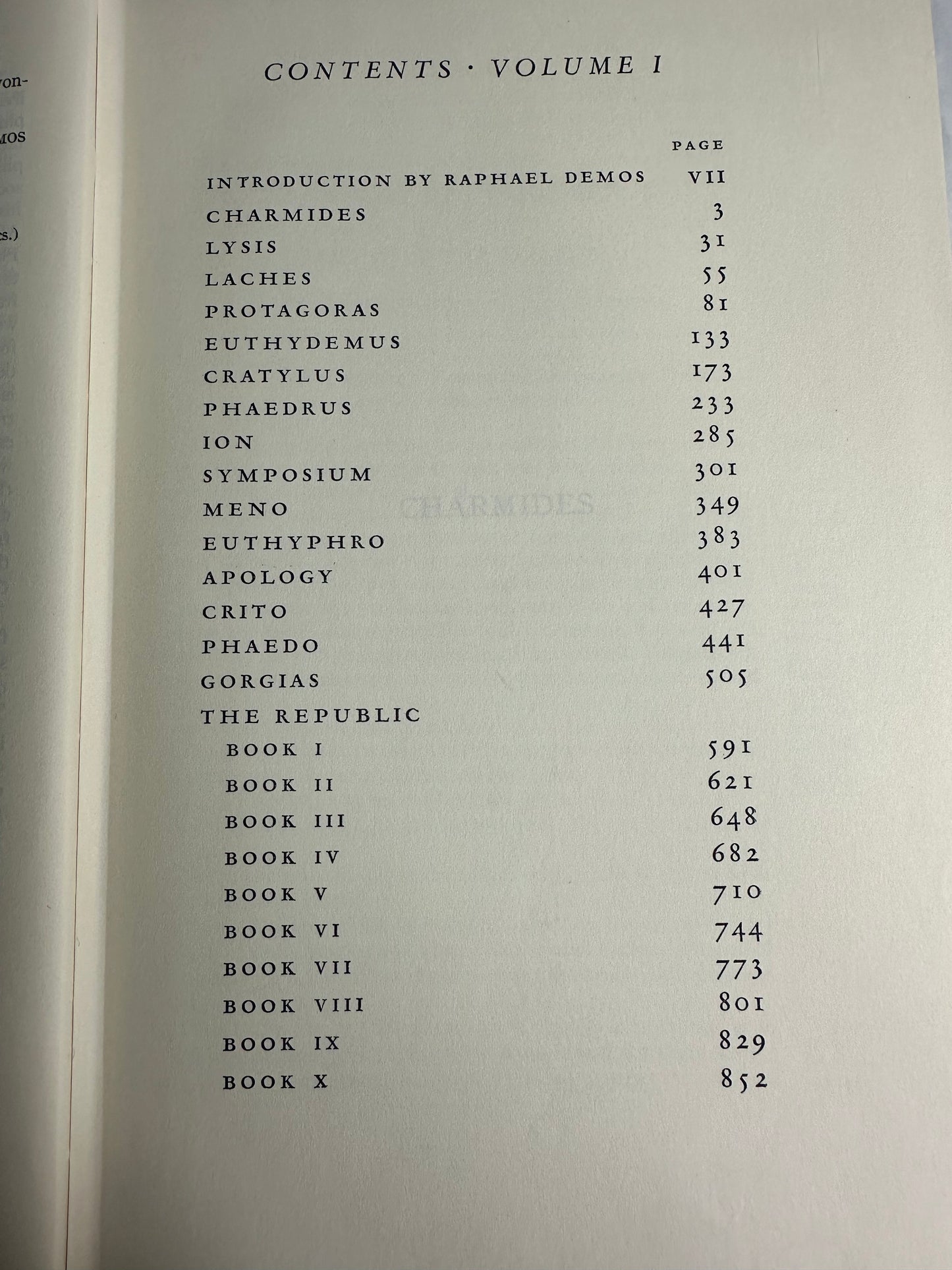 The Dialogues of Plato Set 1937