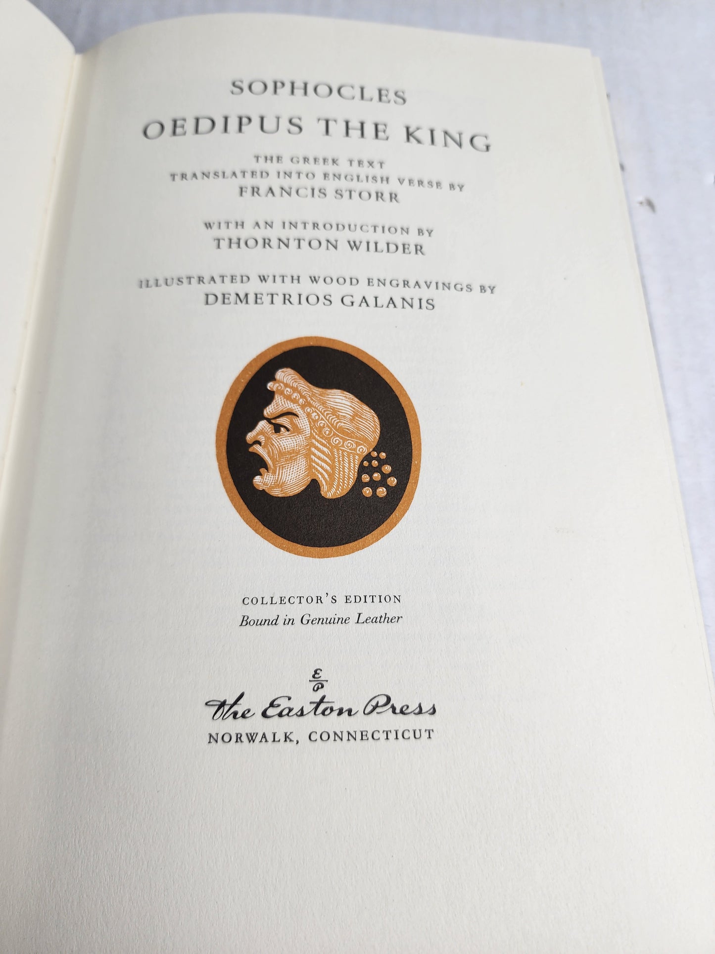 Oedipus the King - Easton Press