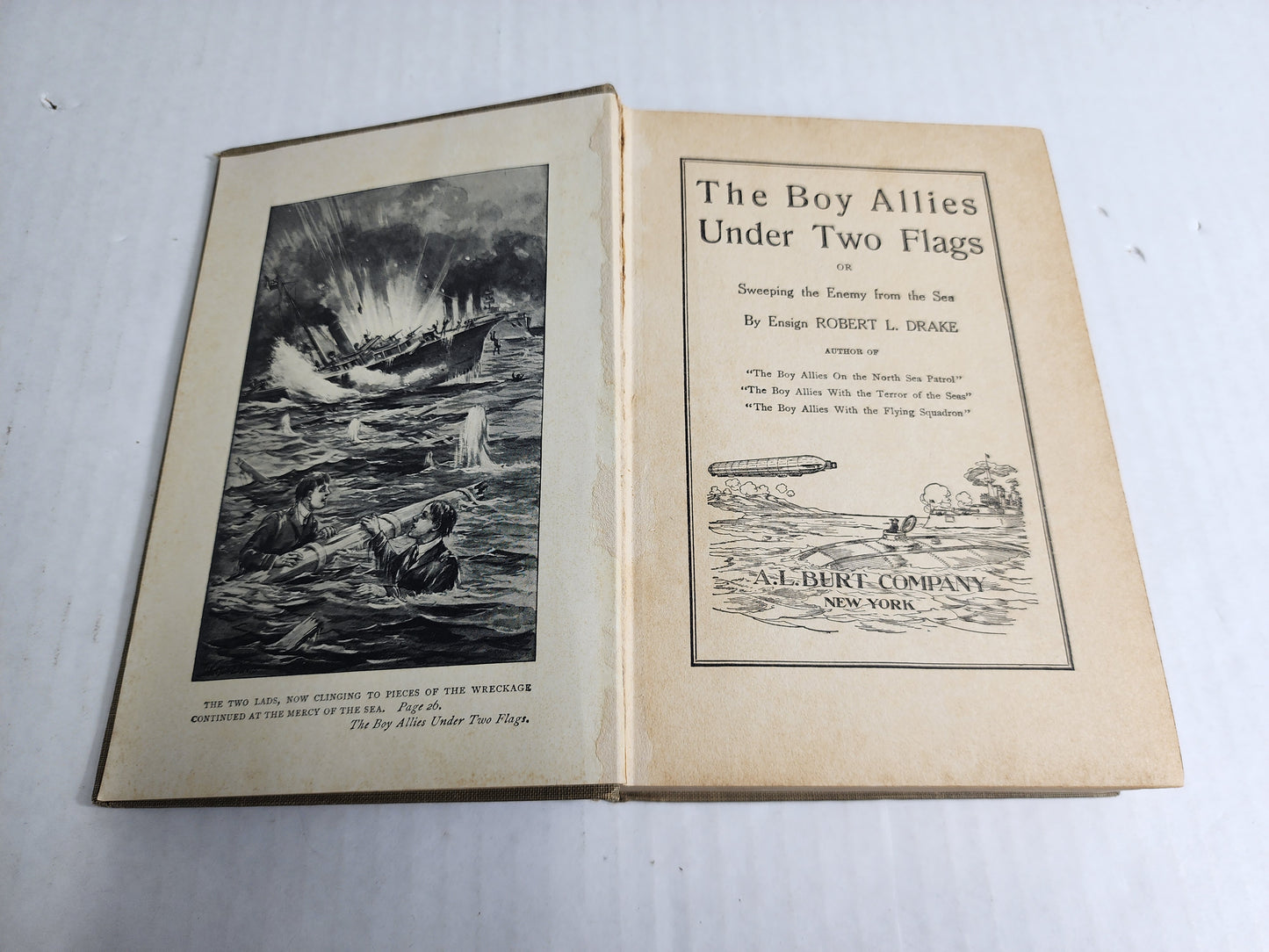 The Boy Allies 1935 Ensign Robert L. Drake